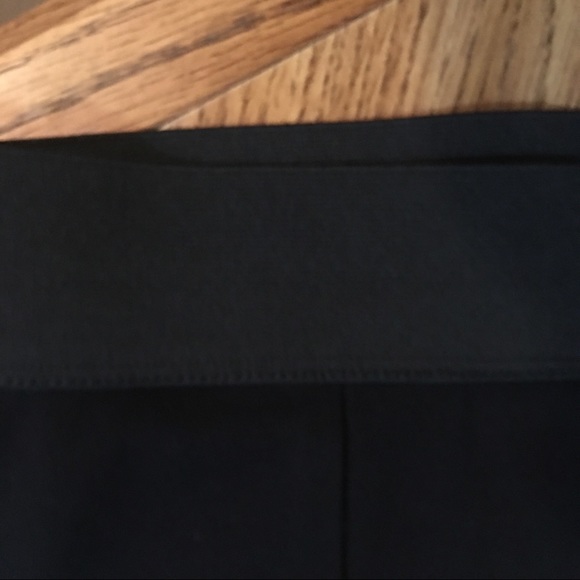 Black Leggings 2” Waistband Size 8 - Picture 5 of 8